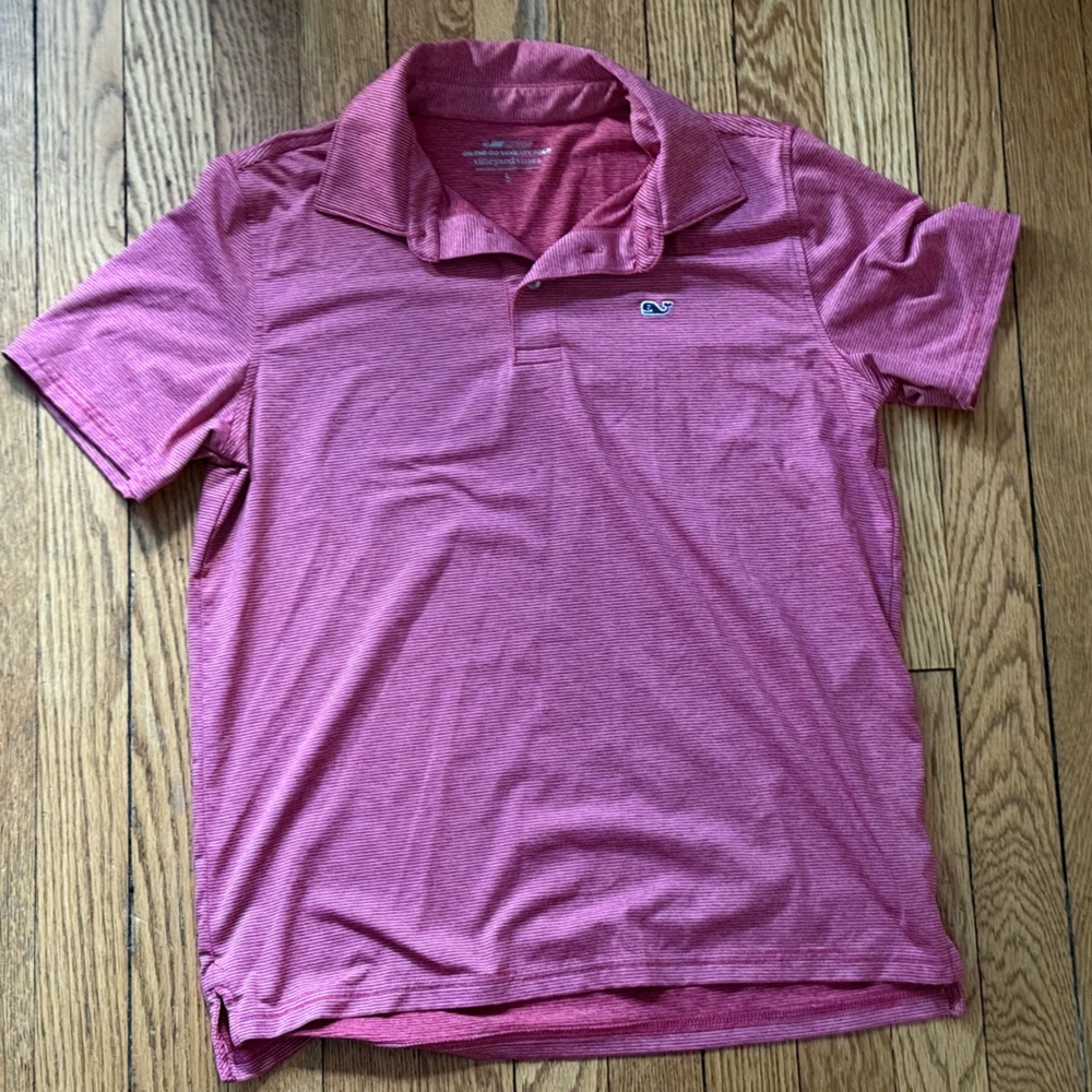 Vineyard Vines On the Go Sankaty Polo Shirt - Size Large